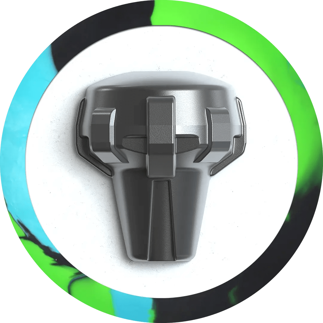 Motiv Ascend Black Green Teal Pearl Bowling Ball - Image 3