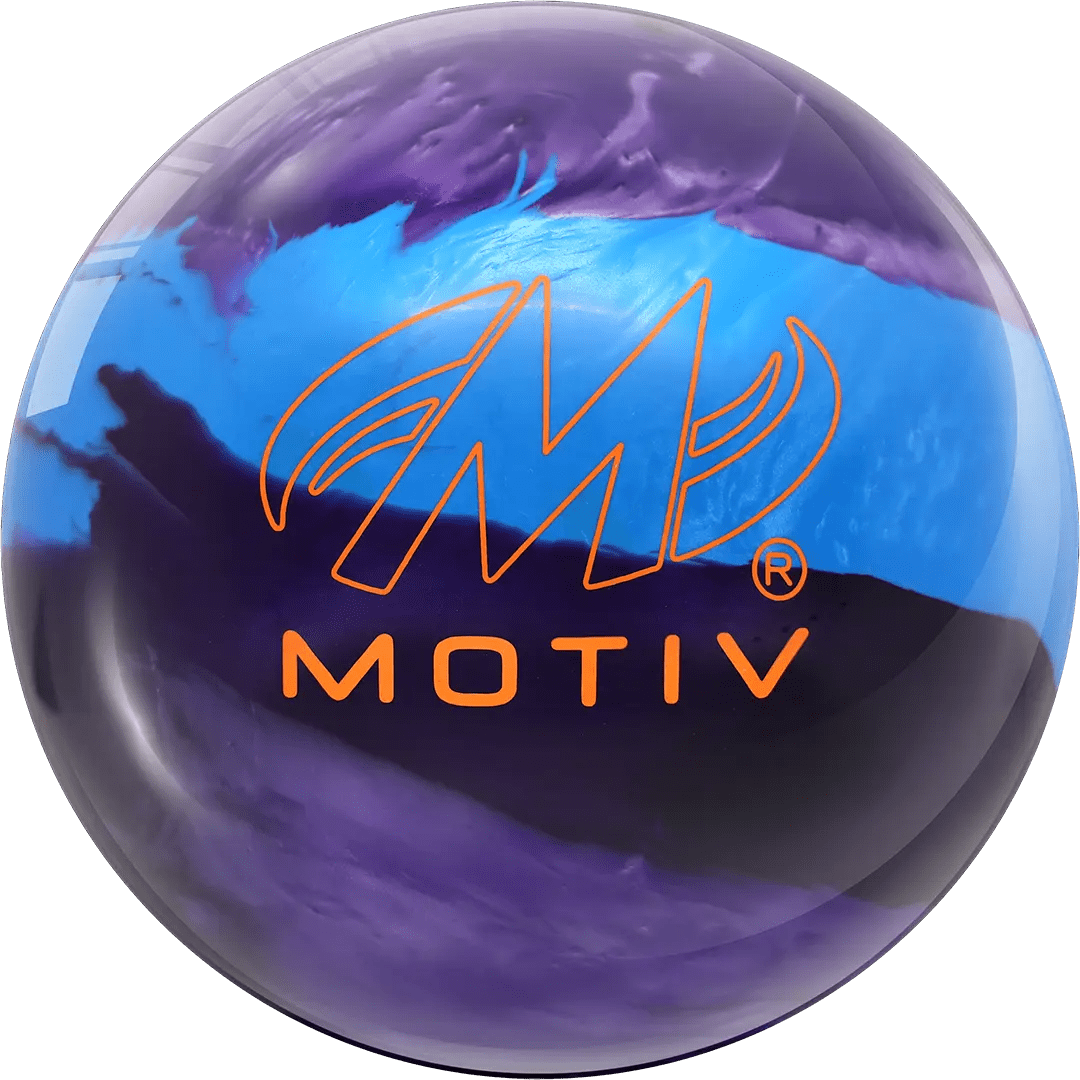 Motiv Ascend Purple Blue Pearl Bowling Ball - Image 2