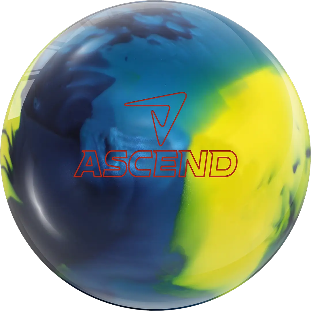 Motiv Ascend Navy Teal Yellow Pearl Bowling Ball
