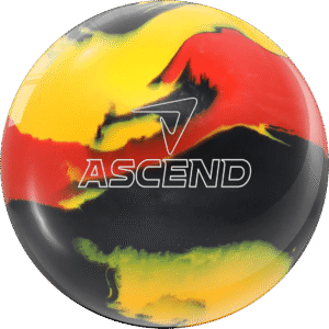 Motiv Ascend Red Black Tangerine Pearl Bowling Ball