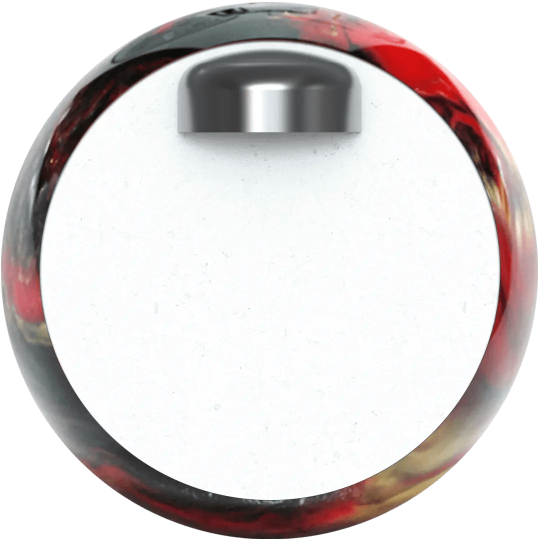 Motiv Aspire Black Red Gold Bowling Ball - Image 2