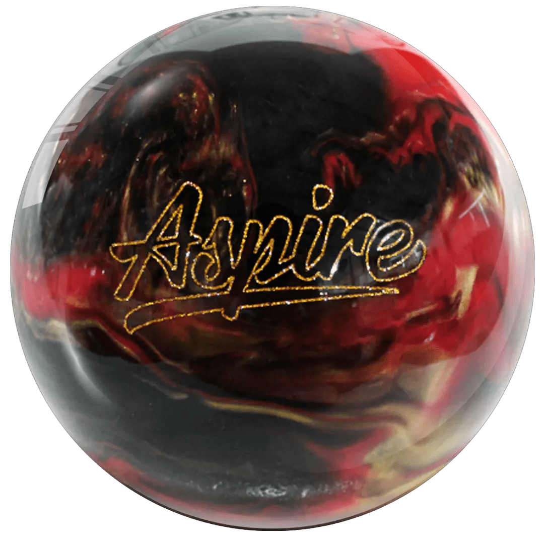 Motiv Aspire Black Red Gold Bowling Ball
