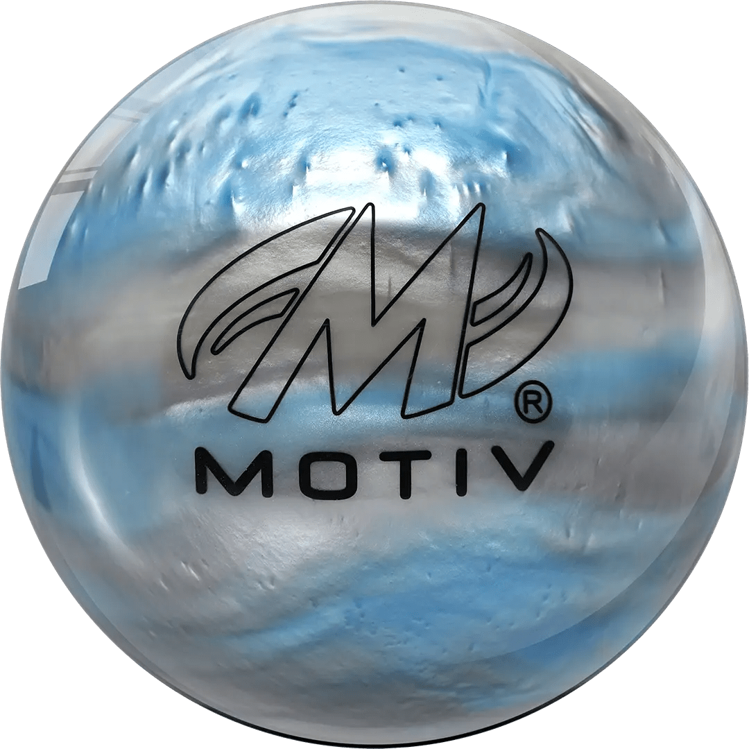 Motiv Aspire Sky Silver White Bowling Ball - Image 2