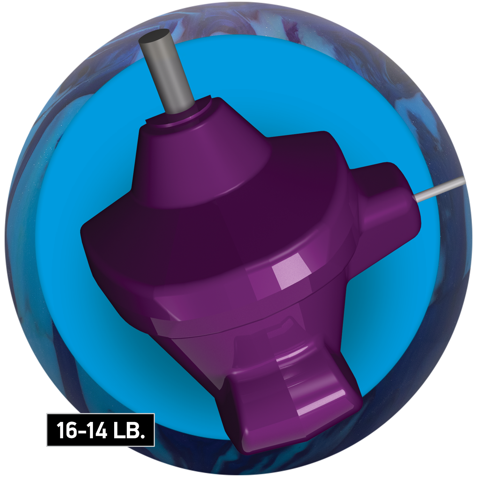 Radical Torpedo Direct Hit Bowling Ball - Image 3