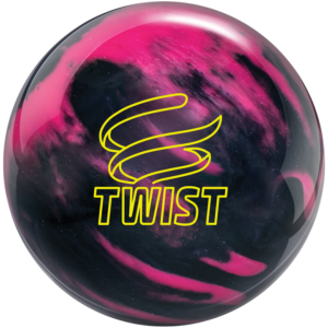 Brunswick Twist Pink Black Bowling Ball