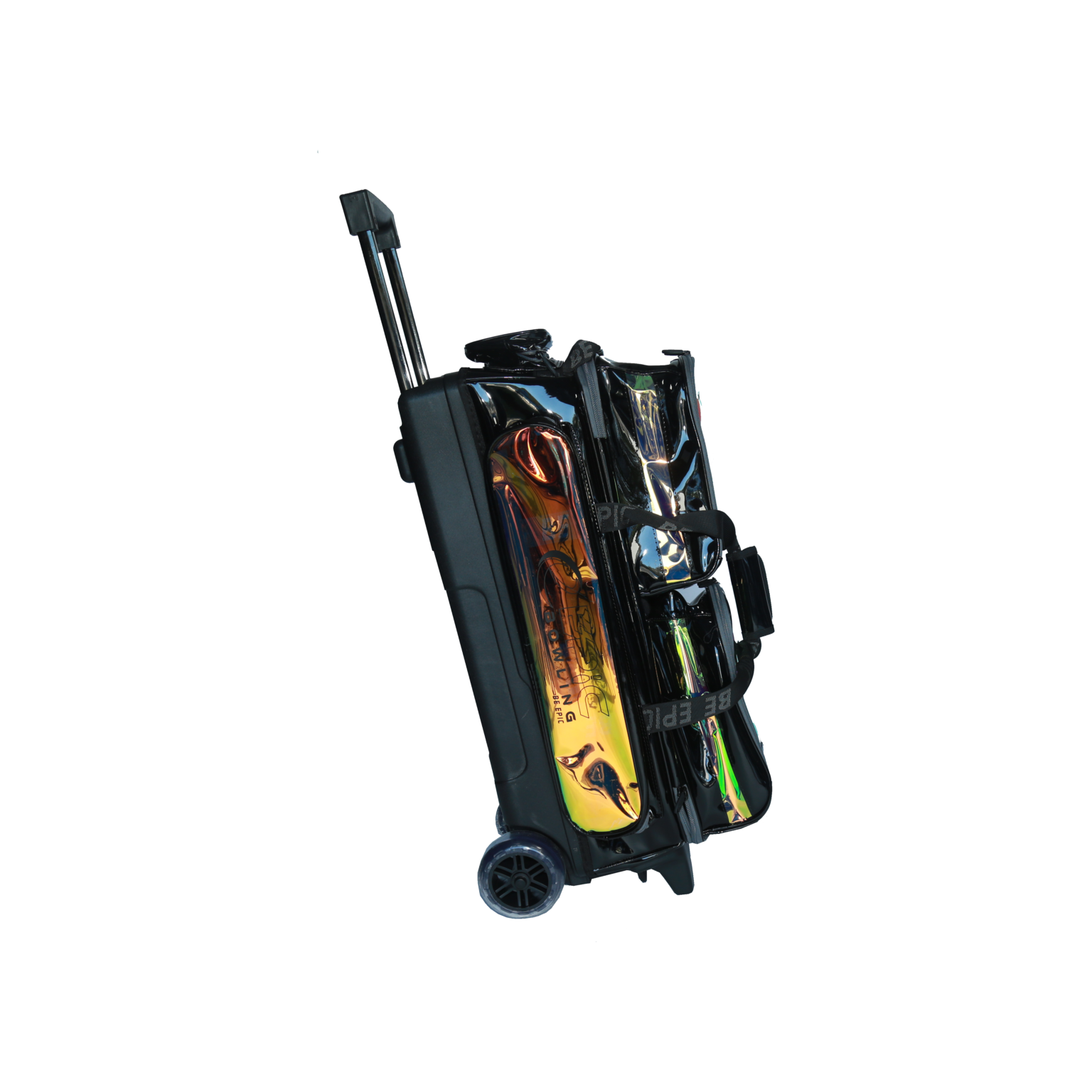 Epic 3 Ball Triple Luminous Black Bowling Bag - Image 2