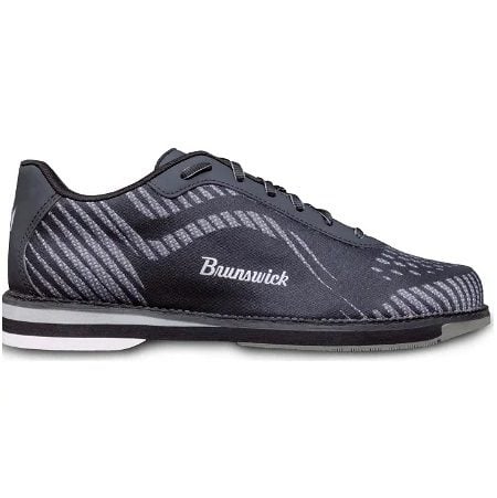 Brunswick Men’s Command Black Grey Right Hand Bowling Shoes