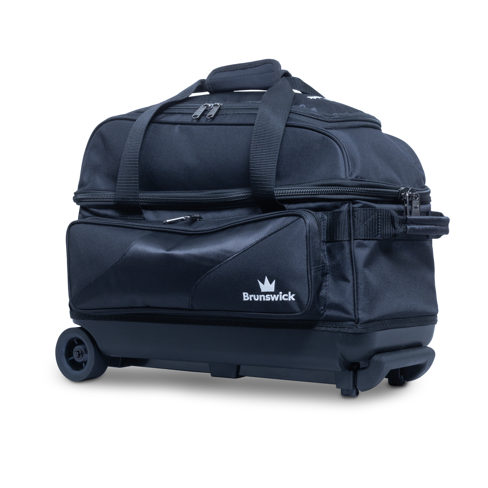 Brunswick Zone Double 2 Ball Roller Black Bowling Bag - Image 5