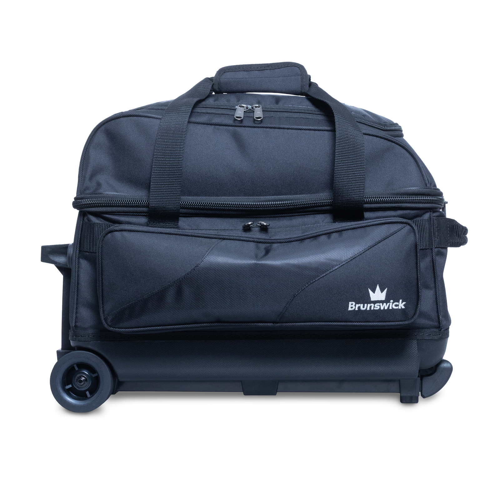 Brunswick Zone Double 2 Ball Roller Black Bowling Bag - Image 7