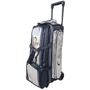 Epic 3 Ball Triple Superior Black Silver Space Foil Bowling Bag