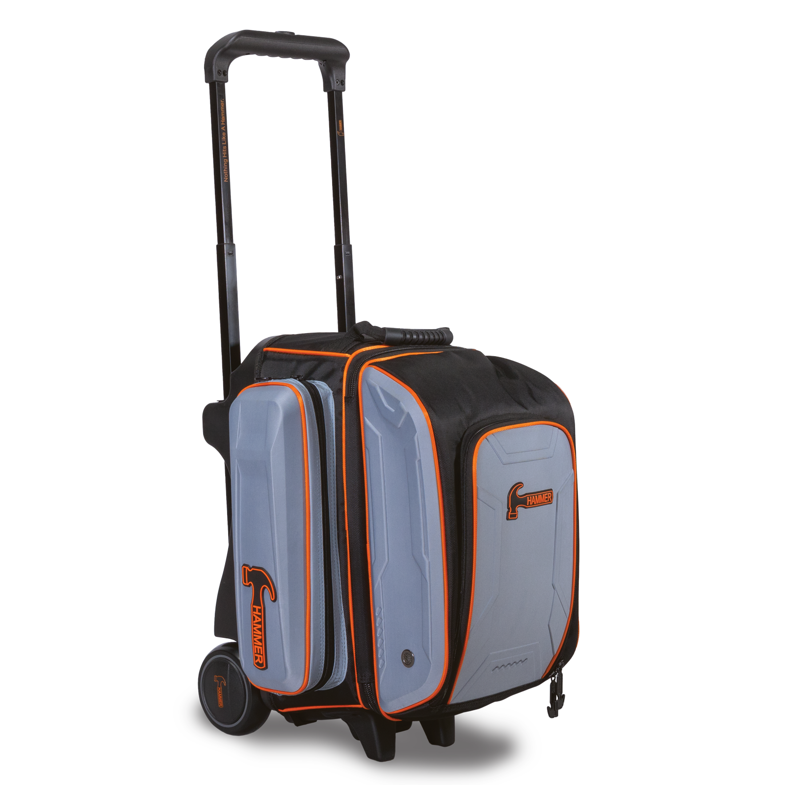Hammer Gauntlet Grey 2 Ball Double Roller Bowling Bag
