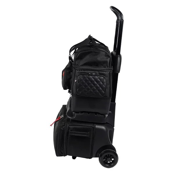 KR Strikeforce Diamond 4 Ball Roller Black Bowling Bag - Image 6