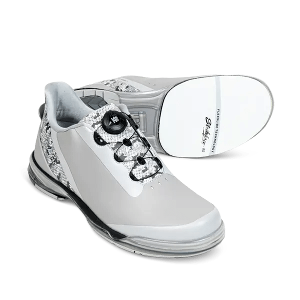 KR TPC Hype Grey Camo Right Hand Unisex Bowling Shoes - Image 4