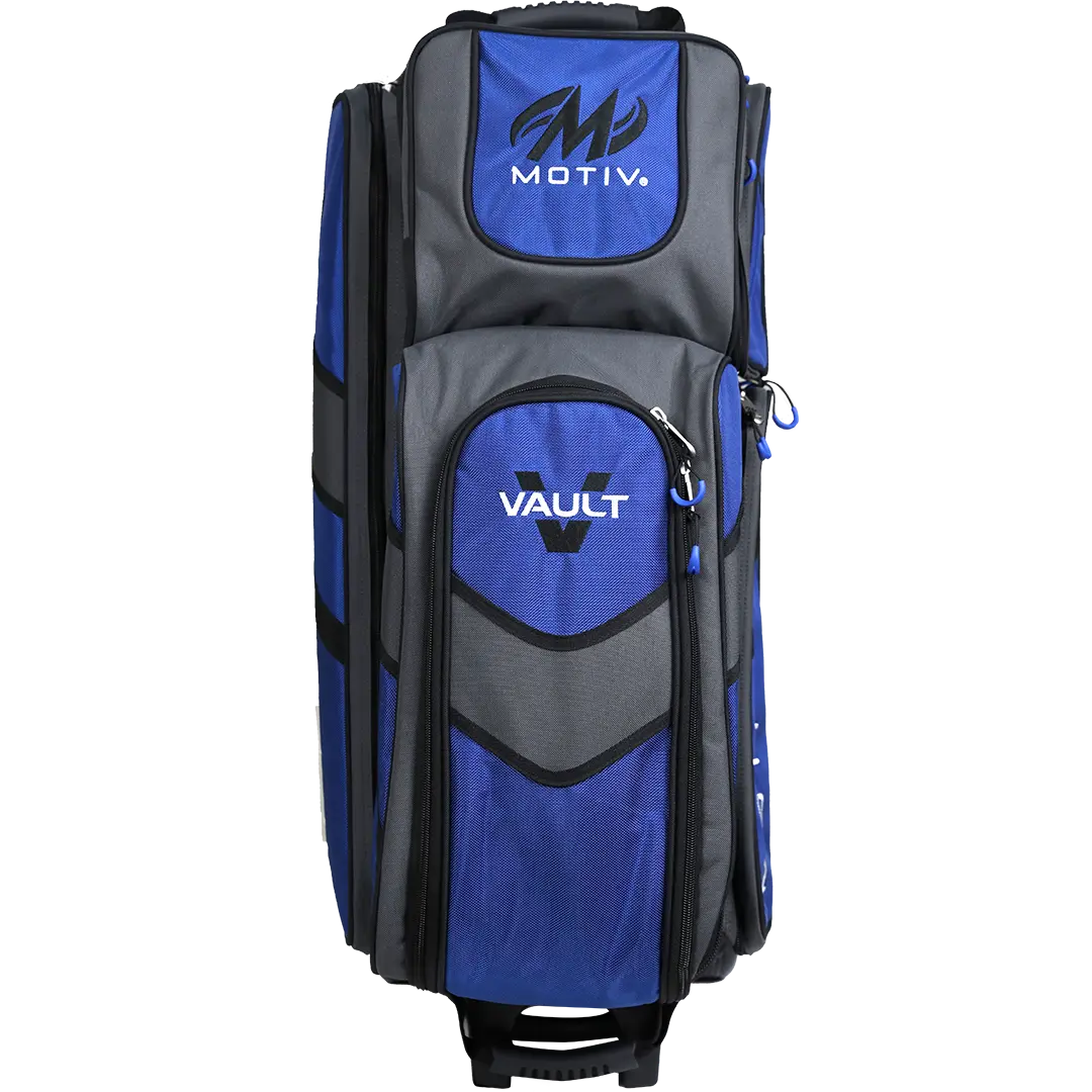 Motiv Vault 3 Ball Triple Roller Midnight Blue Bowling Bag - Image 3