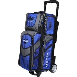 Motiv Vault 3 Ball Triple Roller Midnight Blue Bowling Bag