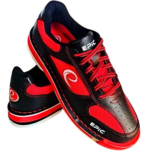 Epic Boost T-1 Performance Right Hand Black Red Bowling Shoes