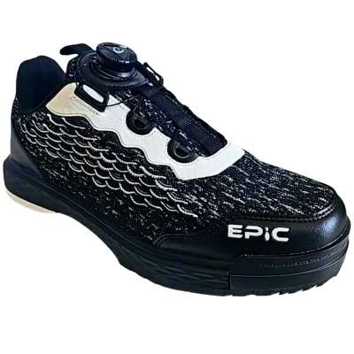 Epic Thor Dial Performance Right Hand Black Silver Bowling Shoes