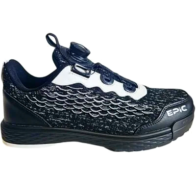 Epic Thor Dial Performance Right Hand Black Silver Bowling Shoes - Image 5