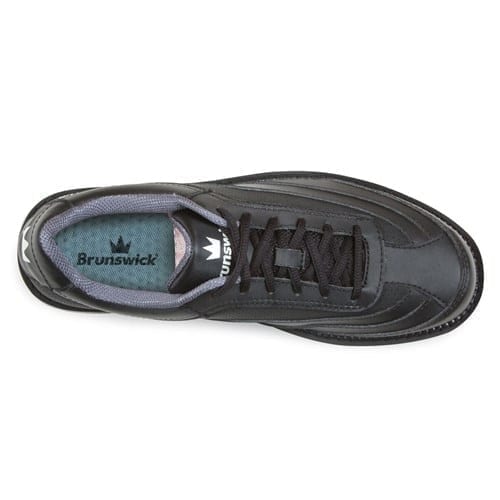 Brunswick Rampage Men’s Black Left Hand Bowling Shoes - Image 2